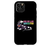Dia De Los Muertos Gecko Squelette Soul Day Of Dead Halloween Coque pour iPhone 11 Pro