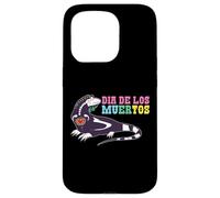 Dia De Los Muertos Gecko Squelette Soul Day Of Dead Halloween Coque pour iPhone 15 Pro
