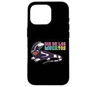Dia De Los Muertos Gecko Squelette Soul Day Of Dead Halloween Coque pour iPhone 16 Pro