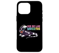 Dia De Los Muertos Gecko Squelette Soul Day Of Dead Halloween Coque pour iPhone 16 Pro Max