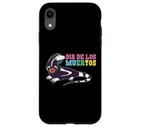 Dia De Los Muertos Gecko Squelette Soul Day Of Dead Halloween Coque pour iPhone XR