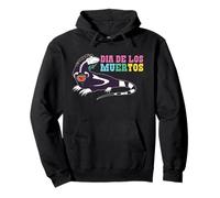 Dia De Los Muertos Gecko Squelette Soul Day Of Dead Halloween Sweat à Capuche