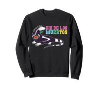 Dia De Los Muertos Gecko Squelette Soul Day Of Dead Halloween Sweatshirt