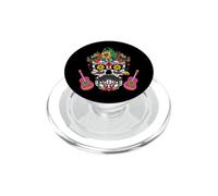 Dia De Los Muertos Guitare Mexicaine Vacances Cinco De Mayo PopSockets PopGrip pour MagSafe