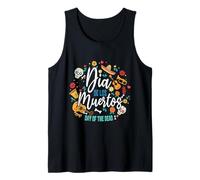 Dia De Los Muertos Jour des Âmes Mortes Fête Mexique Débardeur