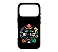 Dia De Los Muertos, Journée des âmes mortes, Fête de l'amour au Mexique Coque pour iPhone 17 Pro