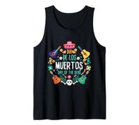 Dia De Los Muertos, Journée des âmes mortes, Fête de l'amour au Mexique Débardeur