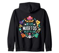 Dia De Los Muertos, Journée des âmes mortes, Fête de l'amour au Mexique Sweat à Capuche