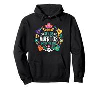 Dia De Los Muertos, Journée des âmes mortes, Fête de l'amour au Mexique Sweat à Capuche