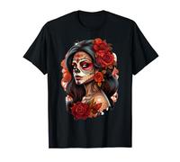 dia de los muertos Mexicos La Catrina design T-Shirt