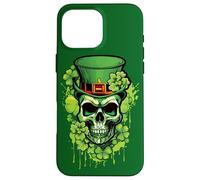 Dia De Los Muertos Sugarskull Paddy Saint Patrick Coque pour iPhone 16 Pro Max