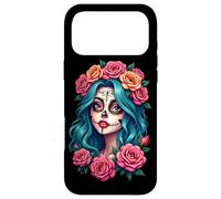 Dia de Los Muertos tête Femme Mexicaine Mexique Sugar Skull Coque pour iPhone 17 Pro Max