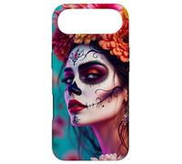 Dia de Los Muertos tête Femme Mexicaine Mexique Sugar Skull Coque pour iPhone Air