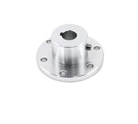 Dia intérieur Coupleur à bride rigide, Accouplement à bride à haute résistance avec rainure de clavette 5 6 8 10 12 14 15 16 18 mm(A 10mm Keyway)