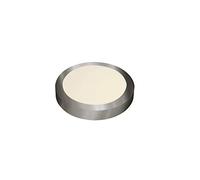 Diabase Surface Downlight 12w 4000k Nickel Rond 1080lm 3.5x17x17 Cm