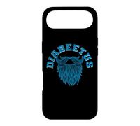 Diabeetus Diabetic Beart Face Mois de Sensibilisation au diabète Lutte Coque pour iPhone Air
