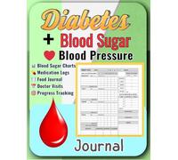 Diabetes & Blood Sugar Log Book: Comprehensive Daily Tracker: Includes Dedicated Pages for Blood Pressure, Meal Logging, Medication, and Activity. Simple & Effective Diabetes Management Journal