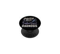 Diabetes Warrior T1D Support Humour Maladie Chronique Fierté PopSockets PopGrip Adhésif