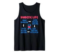 Diabétique Life Take Insuline Low Blood Sugar Type 1 Diabète Débardeur