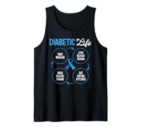 Diabétique Life Take Insuline Low Blood Sugar Type 1 Diabète Débardeur