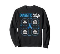 Diabétique Life Take Insuline Low Blood Sugar Type 1 Diabète Sweatshirt