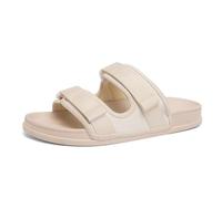 Diabétiques pantoufles, Sandales Orthopédiques Réglables, Chaussures de rééducation, sandale Unisexes légères et larges (Beige, Adulte, Homme, 38, Numérique, Système Taille Chaussures EU, Moyen)