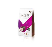 DIABETKI Chocolats au yaourt avec fruits, chocolat sans sucre et sans gluten, délicieuses friandises pour les consommateurs conscients et les diabétiques, snacks sans gluten et végétariens 100 g