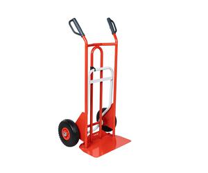 Diable 250 kg bavette mixte roues Ø 260 mm increvables FIMM - 810202022