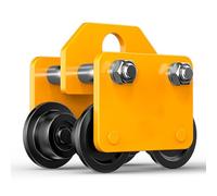 Diable À Double Essieu en I, Pont Élévateur À Double Roue for Garage, Équipé de Quatre Roues Robustes, Largeur Réglable, Capacité de Charge de 1 À 5 Tonnes(1T/2200LB)