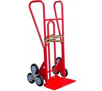 Diable à poignées fermées avec bavette & roues 250 kg - Type de roues au choix