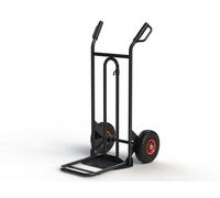 DIABLE ACIER A BAVETTE MIXTE 250 KG - ROUES PNEUMATIQUES - FIMM