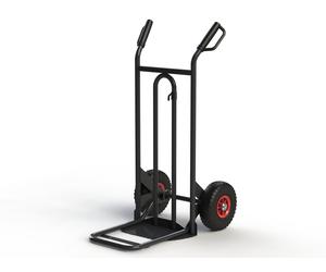 DIABLE ACIER A BAVETTE MIXTE 250 KG - ROUES PNEUMATIQUES - FIMM