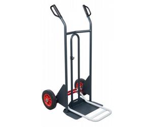 Diable avec assistance au basculement - roues caoutchouc- capacité utile 350 kg FIMM