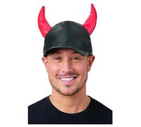 Diable Casquette Avec Cornes Adultes Accessoire Déguisement Halloween Mens Dames