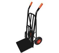 Diable de chantier professionnel - Charges lourdes - Roues increvable PU ø 260mm