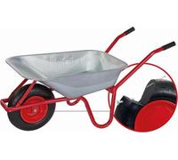 Diable de jardin et de chantier 100 l avec roue en PU