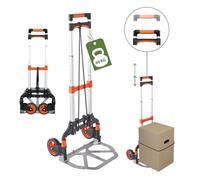 Diable de manutention - Pack & Move - Pliable - 2 Roues - Aluminium - 60kg