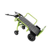 Diable déplacement électrique - ZIPPER - Max 260 kg - Batterie Li-ion - Vert - Pneus 13x5,00-6