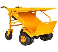 Diable électrique 400 kg 4 roues motrices largeur 940 mm avec plateau MW Tools ES400B1