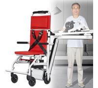 Diable éLectrique Fauteuil roulant à chenilles fauteuil d'escalier pliable et portable chariot à main pour monter et descendre les escaliers A