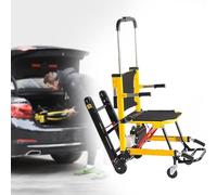 Diable éLectrique Fauteuil roulant à chenilles monte-escalier fauteuil roulant pliable pour personnes âgées
