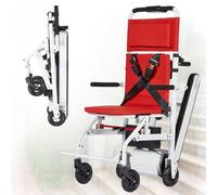 Diable éLectrique Monte-escalier à chenilles avec châssis à chenilles fauteuil roulant manuel pour patients âgés chaise d'escalier portable pliable pour monter les escaliers pour patients âg