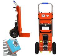 Diable électrique Monte-escalier, Chariot Monte-escalier avec Roues Pleines, Chariot Pliant Robuste de 1200 W pour escaliers, Capacité de 300 kg, pour Le Transport d'objets Lourds