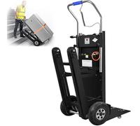 Diable Electrique Multifonctionnel Diable Monte Escalier Charge 600 Kg Peut Escalier et Descendre Moteur Brushless Batterie Amovible 24 V/36 Ah Facile D'Utilisation,03