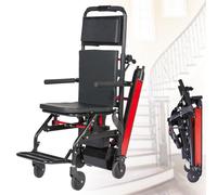 Diable électrique pour escalier et chaise de patient - Système à chenilles avec charge sûre de 165 kg pour le transport des personnes âgées et des marchandises lourdes