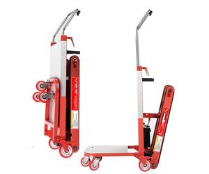 Diable électrique pour monter les escaliers, chariot à piles pour déplacer des meubles, capacité de 300 kg, design pliable et portable pour un transport facile