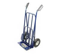 Diable en Acier, capacité de 200 kg, avec Extension pour Plus de Charge et de commodité de Transport, idéal pour Les travaux Lourds