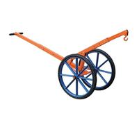 Diable En Acier Réglable, Transporteur De Couvercle De Trou D'homme Robuste, Doté De 2 Roues En Caoutchouc, Adapté À La Construction Et À L'entreposage(70cm/27.6in)