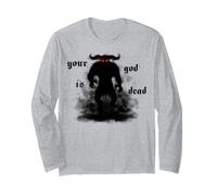 Diable Enfer Nine Satan Comic Con inch Lucifer Metal Nails Manche Longue