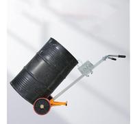 Diable ergonomique avec roues Capacité de 450 kg Chariot de transport pour stations-service, usines, garages - Chariot de déménagement robuste pour un levage et un transport faciles